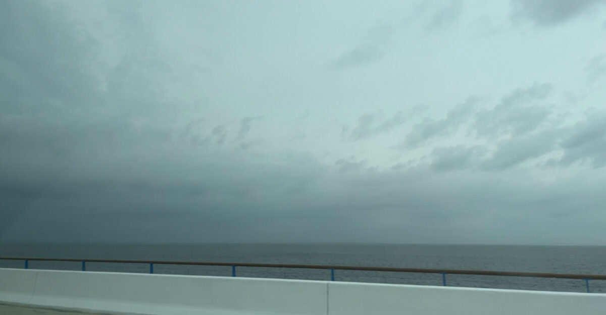 Storm chasing in Gulf Breeze Florida on March 17 2023 A line of thunderstorms developed and headed towards Gulf Breeze I intercepted it west of Molino Florida a short time later