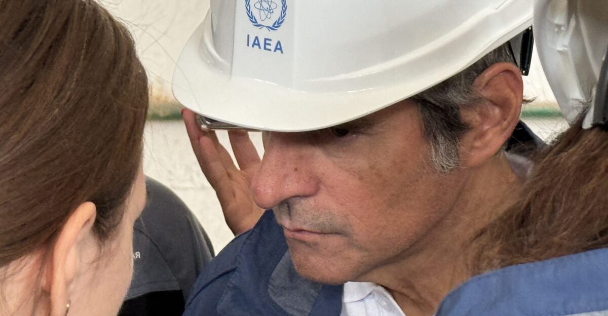 Rafael Mariano Grossi IAEA Director-General with leads the IAEA Expert team as they prepare their visit to Zaporizhzhya Nuclear Power Plant ZNPP Ukraine - 04 September 2024 Photo Credit Fredrik Dahl IAEA