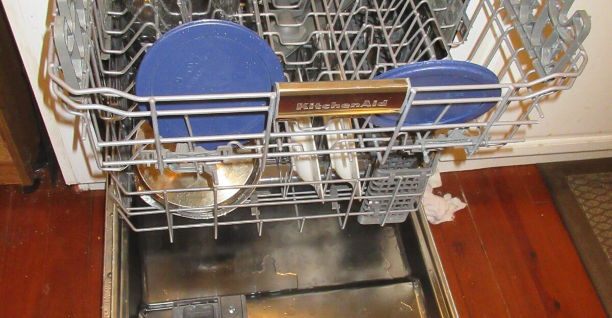 KitchenAid home dishwasher purchased installed in 2016 in home in New Orleans Louisiana USA