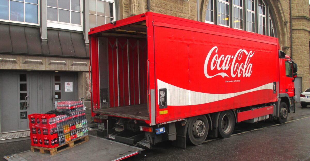 Coca Cola lorry