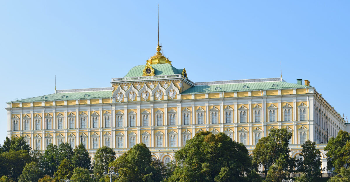 Moscow - Grand Kremlin Palace - close-up