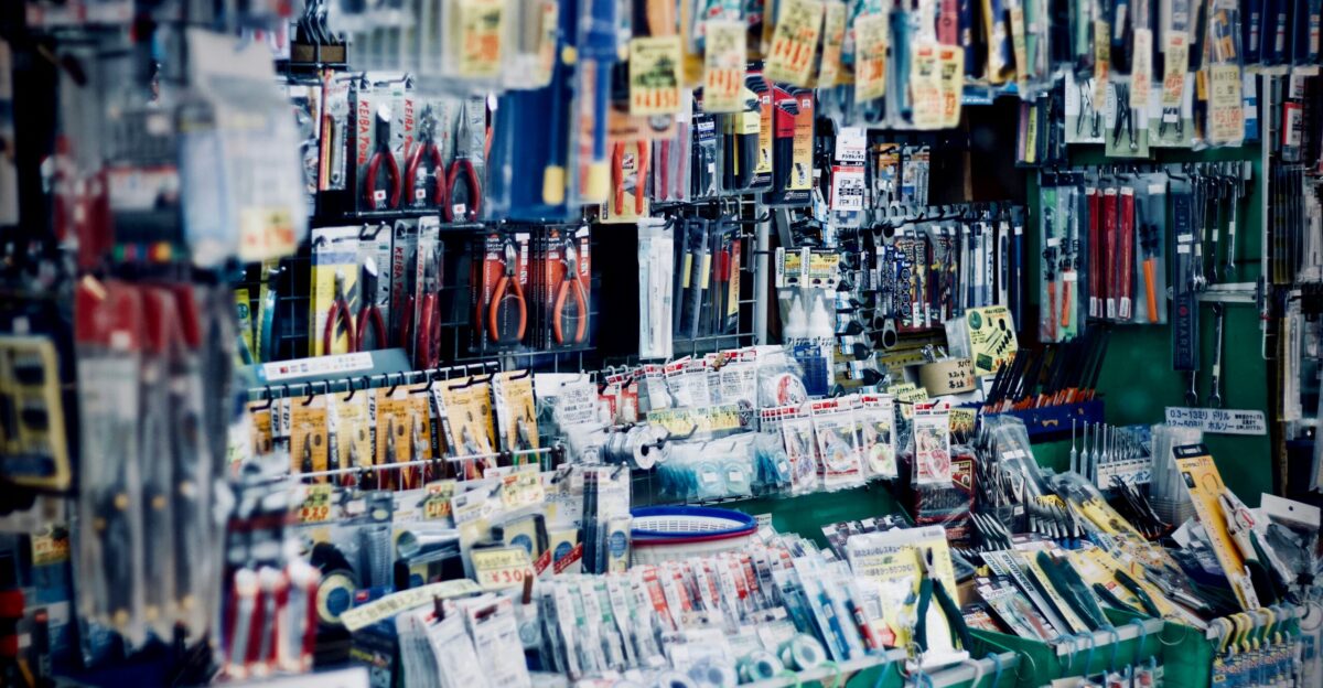 variety product inside the store