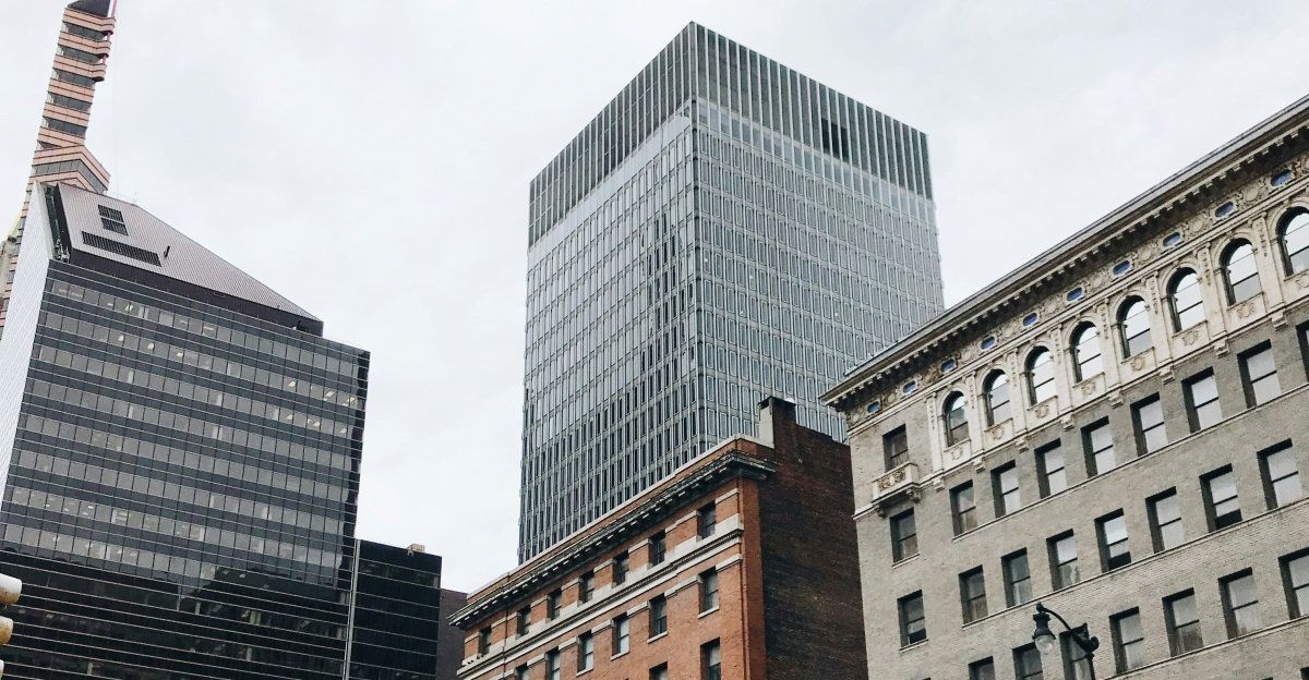 parked vehicles beside buildings