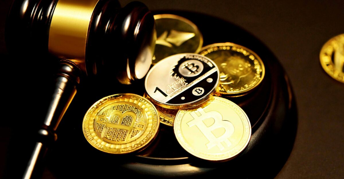 gold and silver round coins