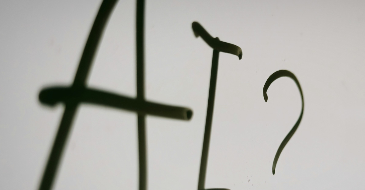 a sign with a question mark and a question mark drawn on it