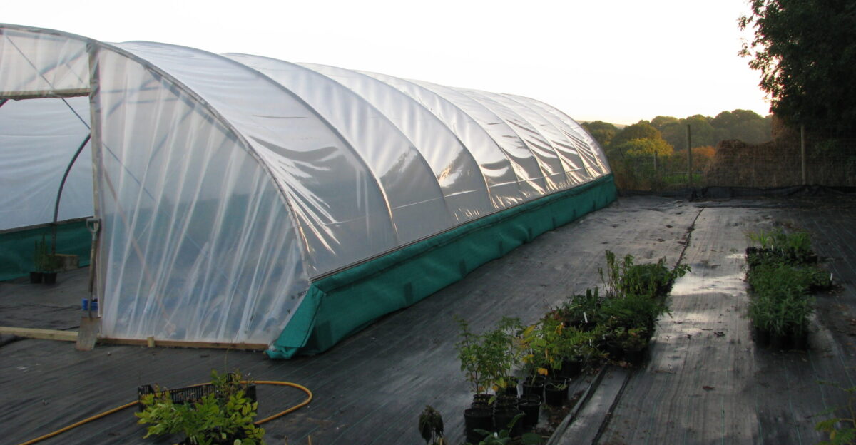 The new side vents in place - ready for the winter - looking very smart i think