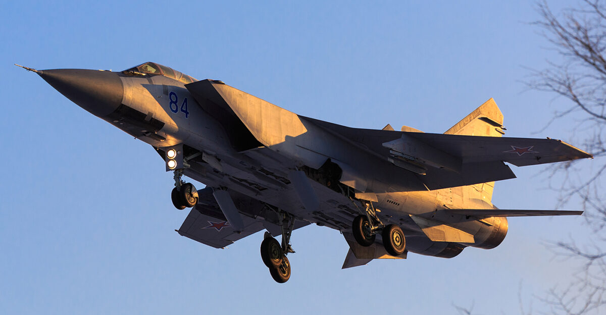 Mikoyan-Gurevich MiG-31 84 Blue Russia Air Force
