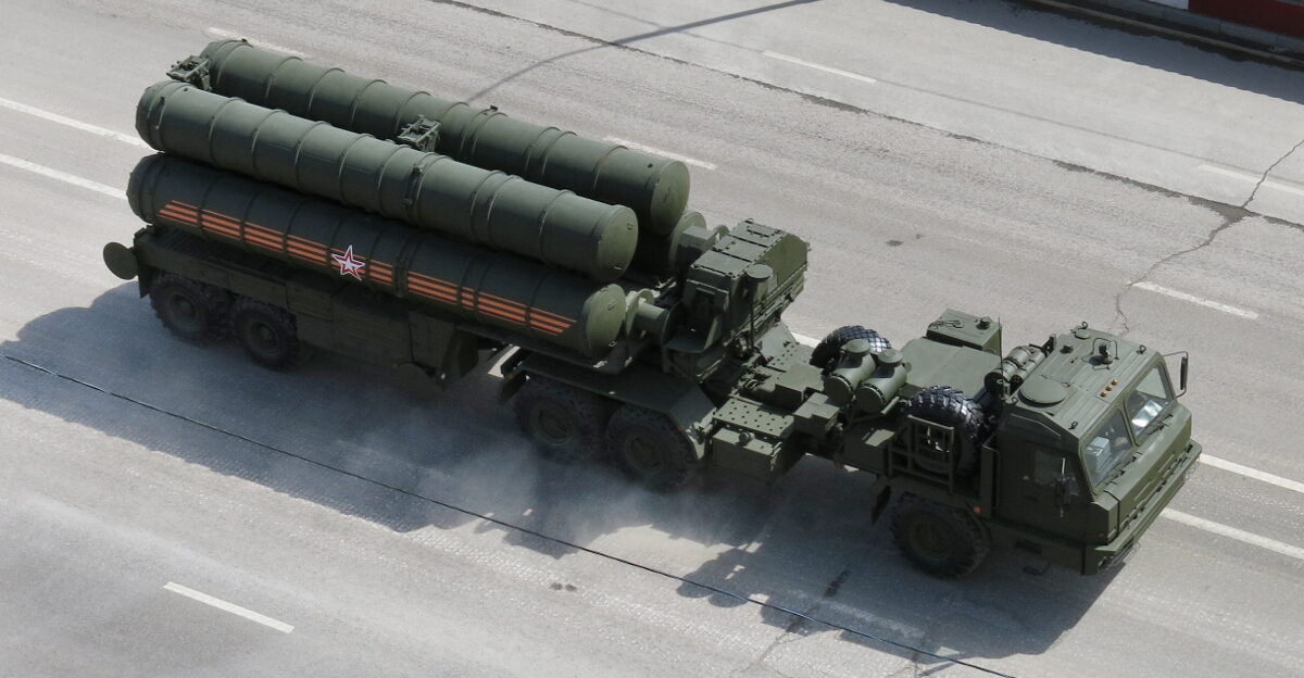 Russian S-400 TEL 5P85T2 Victory Day Parade Moscow 2015