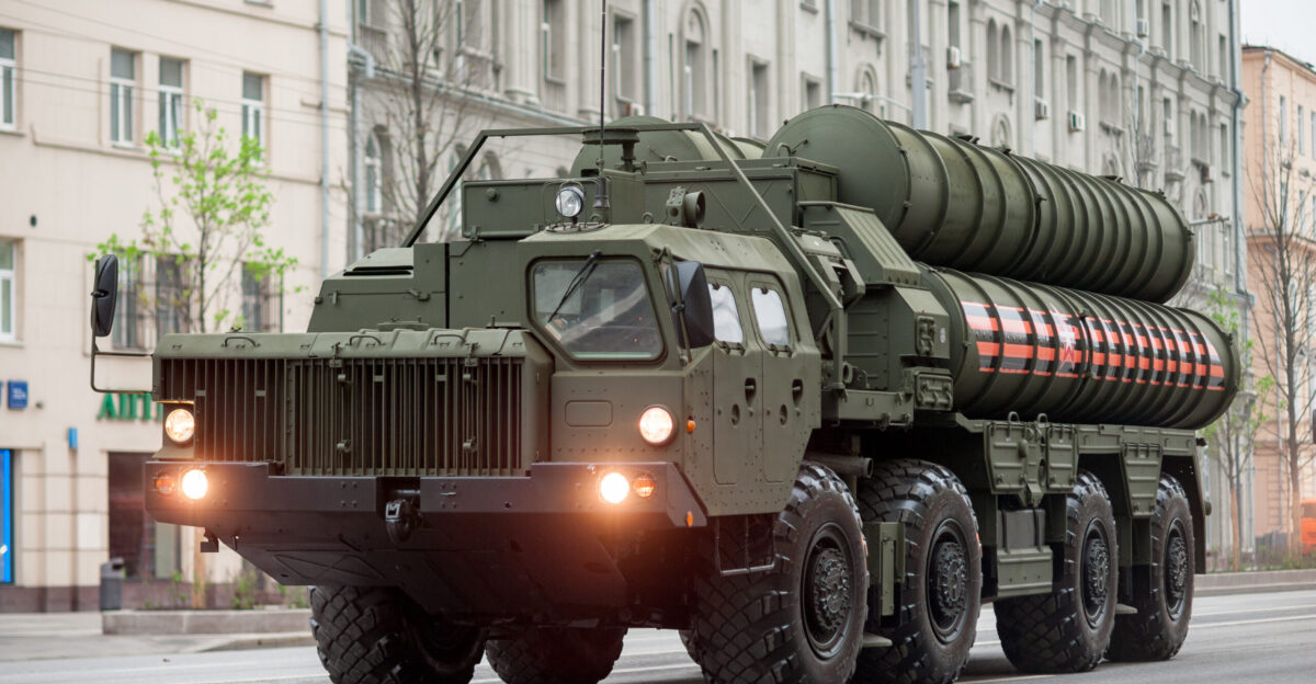 Rehearsal of parade in Moscow 2018