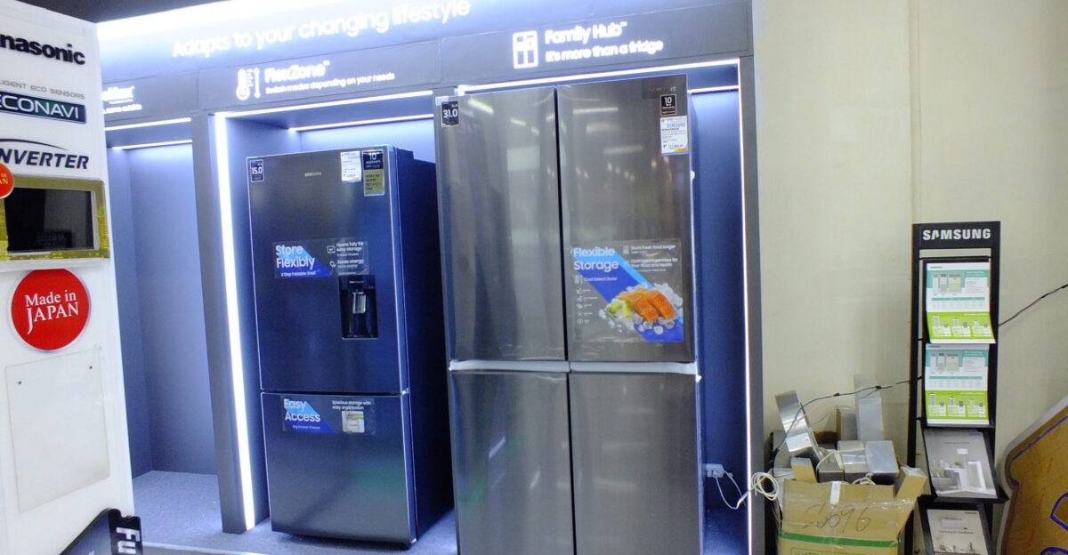 Samsung refrigerators at Parkmall
