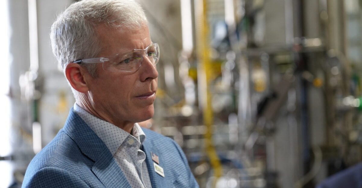 Secretary of Energy Chris Wright visit NETL Longview Power plant on June 25 2025