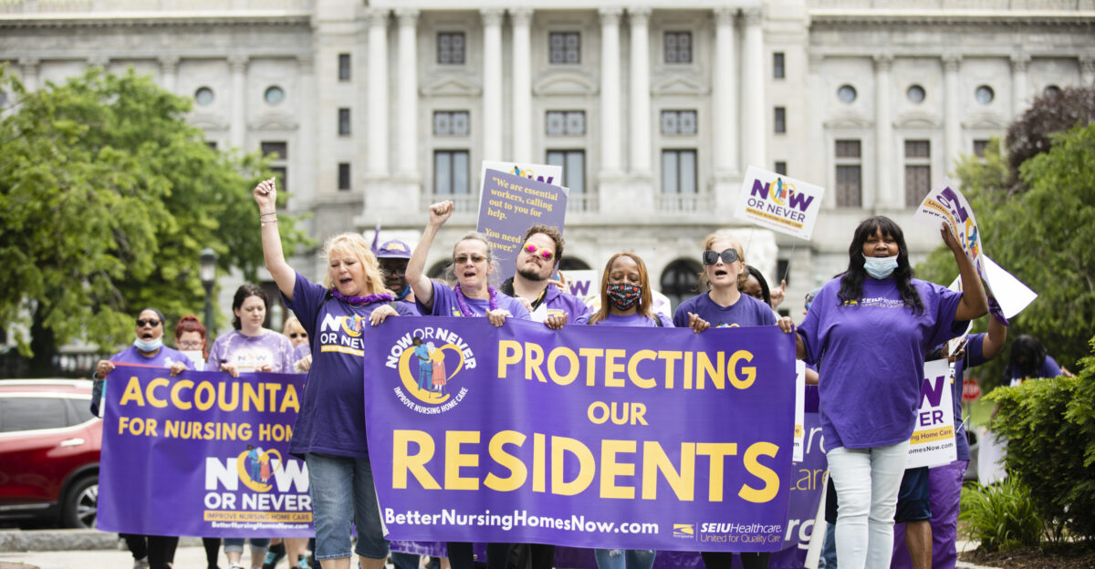 Press Release Healthcare Workers Instrumental in Helping to Pass