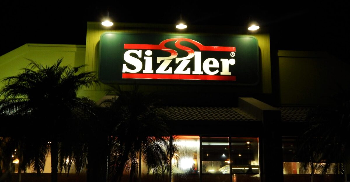 The local Sizzler restaurant in the regional Australian city of Rockhampton Queensland prior to its closure on 1 March 2020