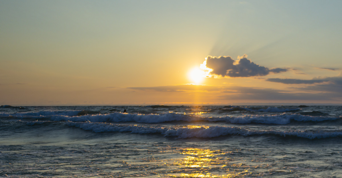 Sunset at Holland Beach Michigan
