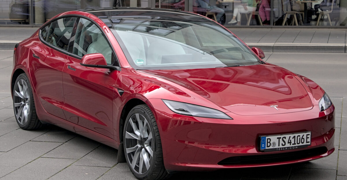 Tesla Model 3 2023 at Autofr hling Ulm