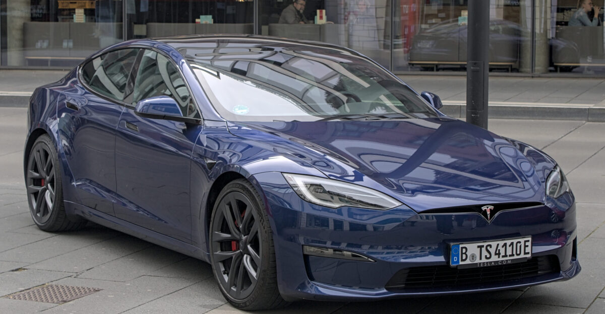 Tesla Model S Plaid at Autofr hling Ulm