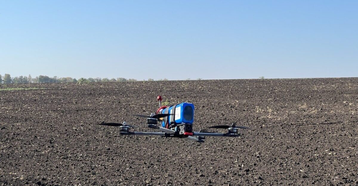 Ukrainian loitering munitions made from FPV drones