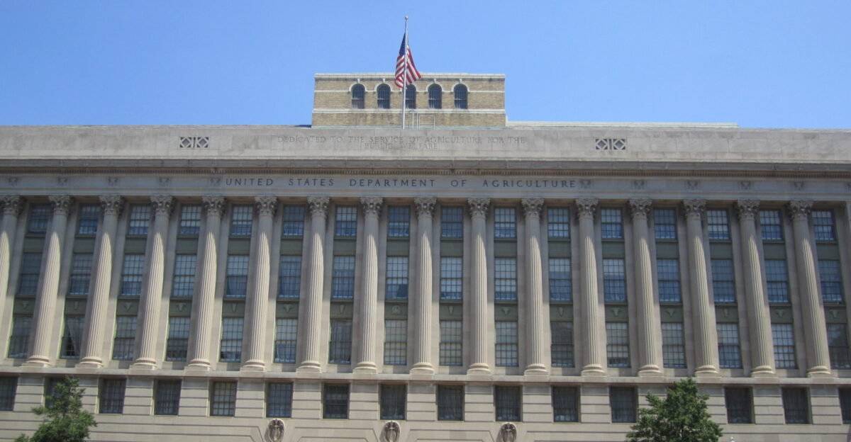 US Department of Agriculture building in Washington D C