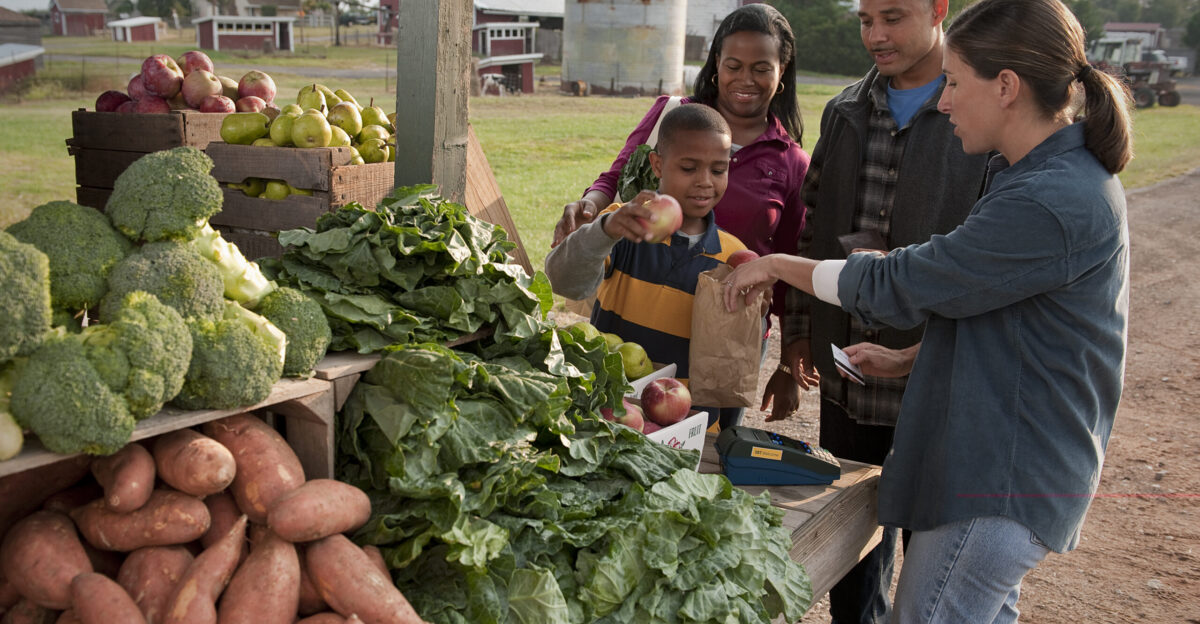 USDA is working hard to expand access to farmers markets for those participating in the Supplemental Nutrition Assistance Program SNAP used with permission