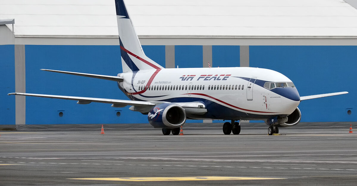 Air Peace 5N-BQP Boeing 737-33R