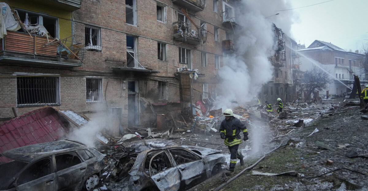 Russia hits Ukraine with new missile strikes knocking out power