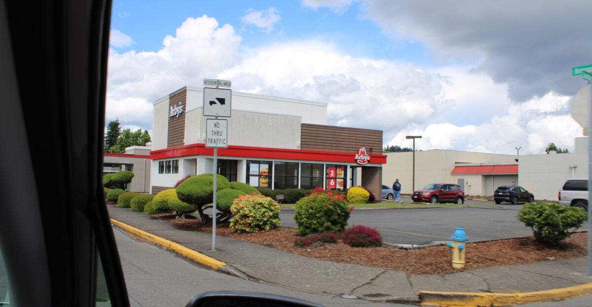 Arby s west on West Harrison at the I-5 Interchange in Centralia Washington