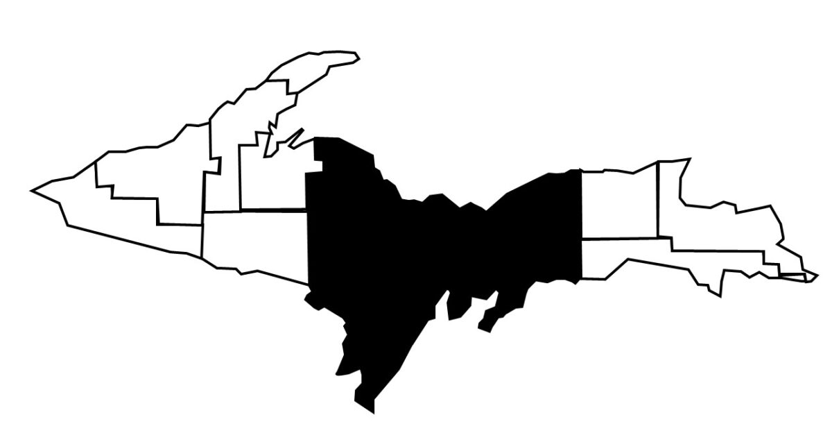 diagram of the Central Upper Peninsula within Michigan s Upper Peninsula