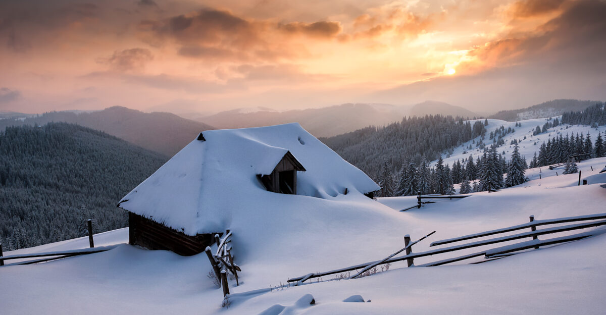 Mountain valley Dukonya Verkhovynskyi National Nature Park Ivano-Frankivsk Oblast Ukraine