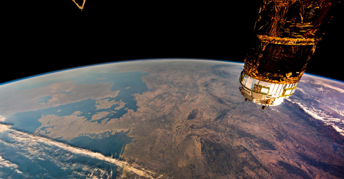 Europe from the International Space Station Expedition 57