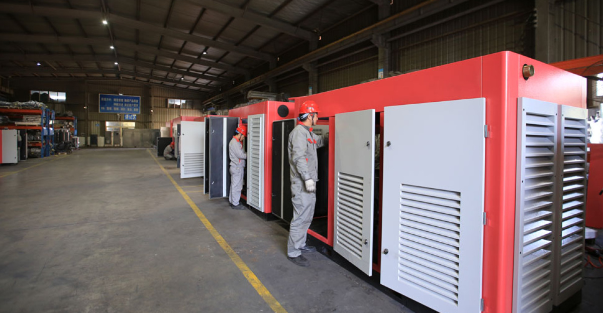 As a leading manufacturer of industrial compressors, Elang Group always puts quality in the first place to ensure the stable operation of the compressors.