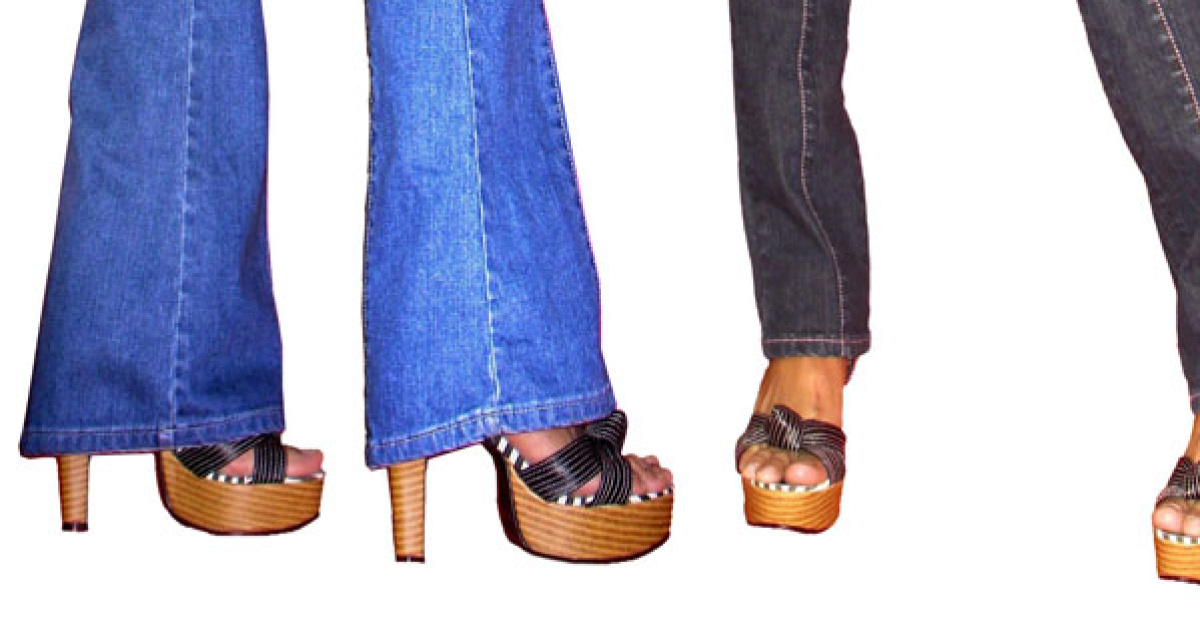 Ellecid Double Twisted Outseams Jeans, Single Twisted Inseams Jeans, Traditional Jeans