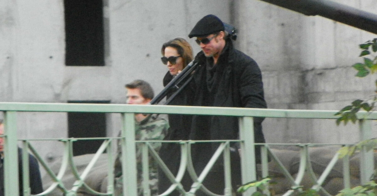 Angelina Jolie s Brad Pitt Esztergomban a Botty n h don