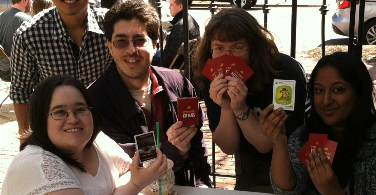 On 11 April 2015, the Elite Team Kitten play tested the new game called Exploding Kittens during the International Tabletop Day.