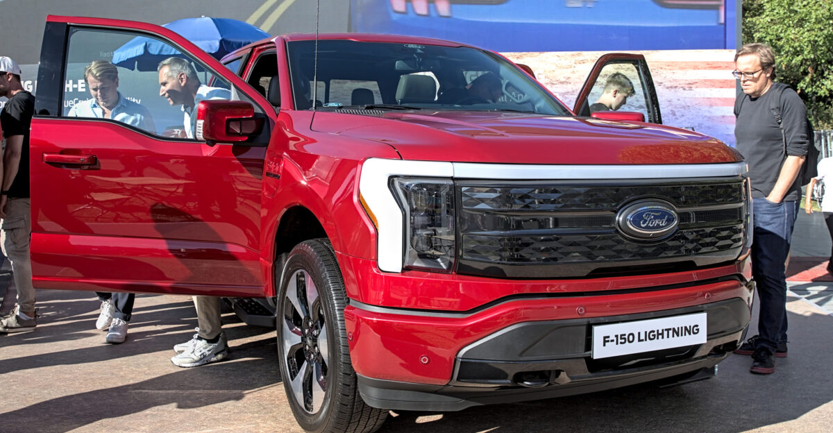 Ford F-150 Lightning at IAA 2023