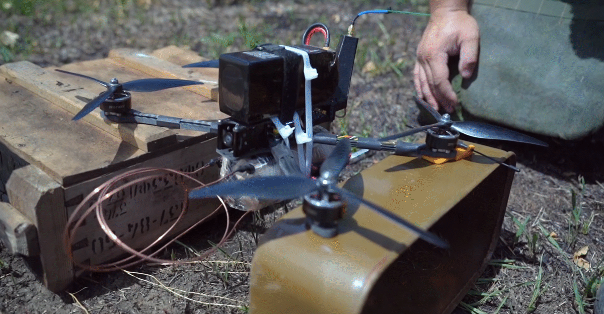 Foxeer FPV-drone of the Dnepr Grouping of Forces