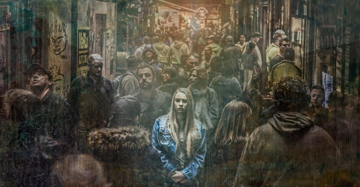 woman alone crowd sad depressed depression loneliness unhappy emotional anxiety grief alone alone crowd crowd crowd sad sad sad sad sad depression depression depression anxiety