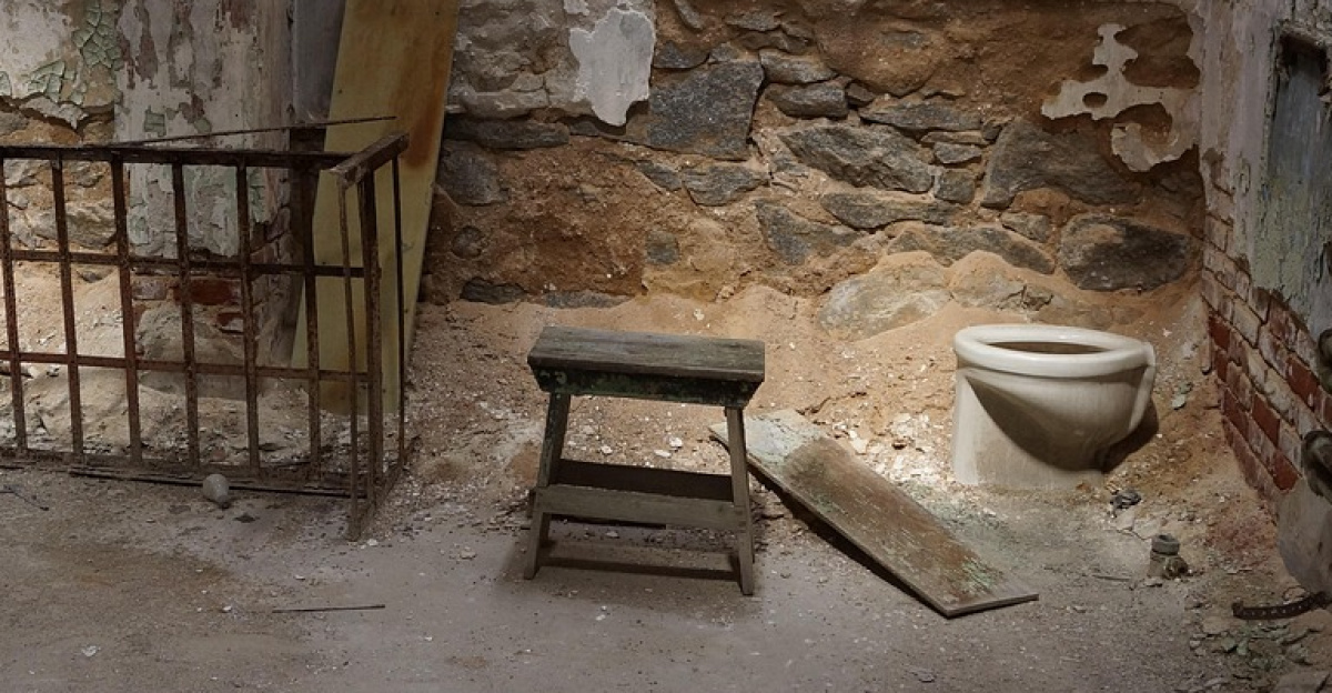 prison, ruin, cell, bed, toilet, jail, old, penitentiary, historic, derelict, history, brown bed, brown history, brown toilet, brown prison, brown old, prison, prison, prison, prison, prison, toilet, toilet, jail, jail, jail
