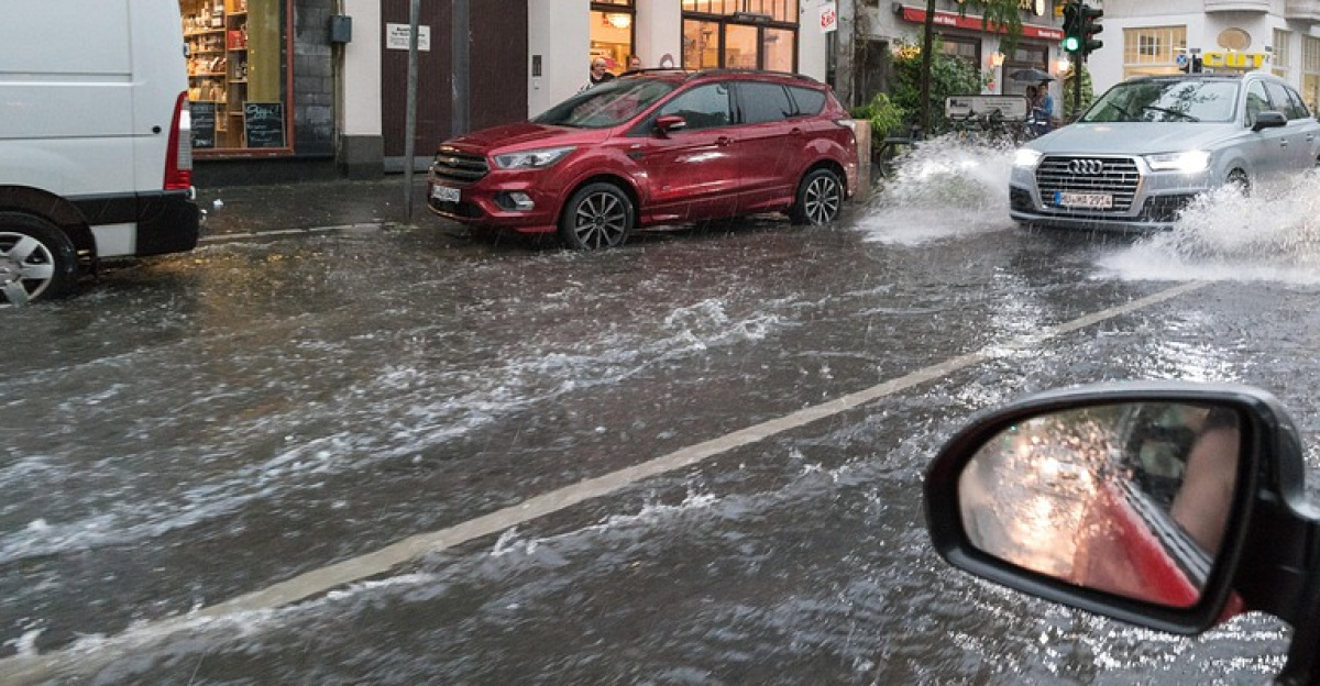 cologne, flood, rain, nature, downtown, storm, flooding