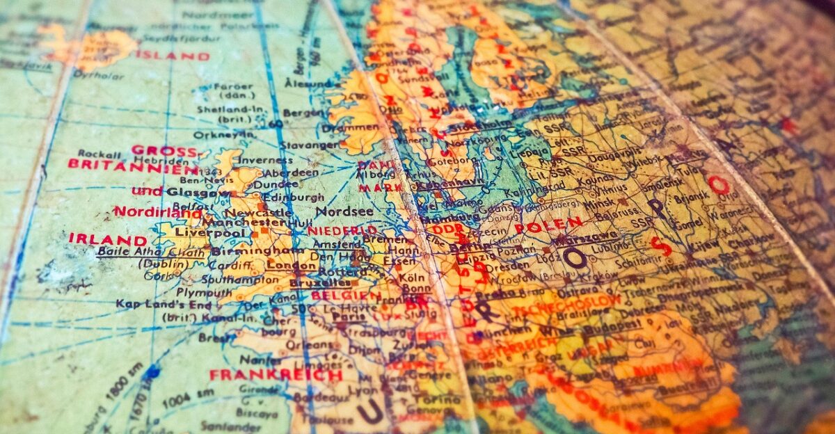 globe map countries borders old states national borders continents to travel world europe vintage retro flea market world map places atlantic england gdr