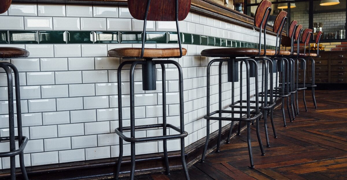 bar counter pub chairs restaurant vintage retro cafe stools hardwood tiles seat hostel bar counter pub pub pub pub pub restaurant hostel hostel hostel