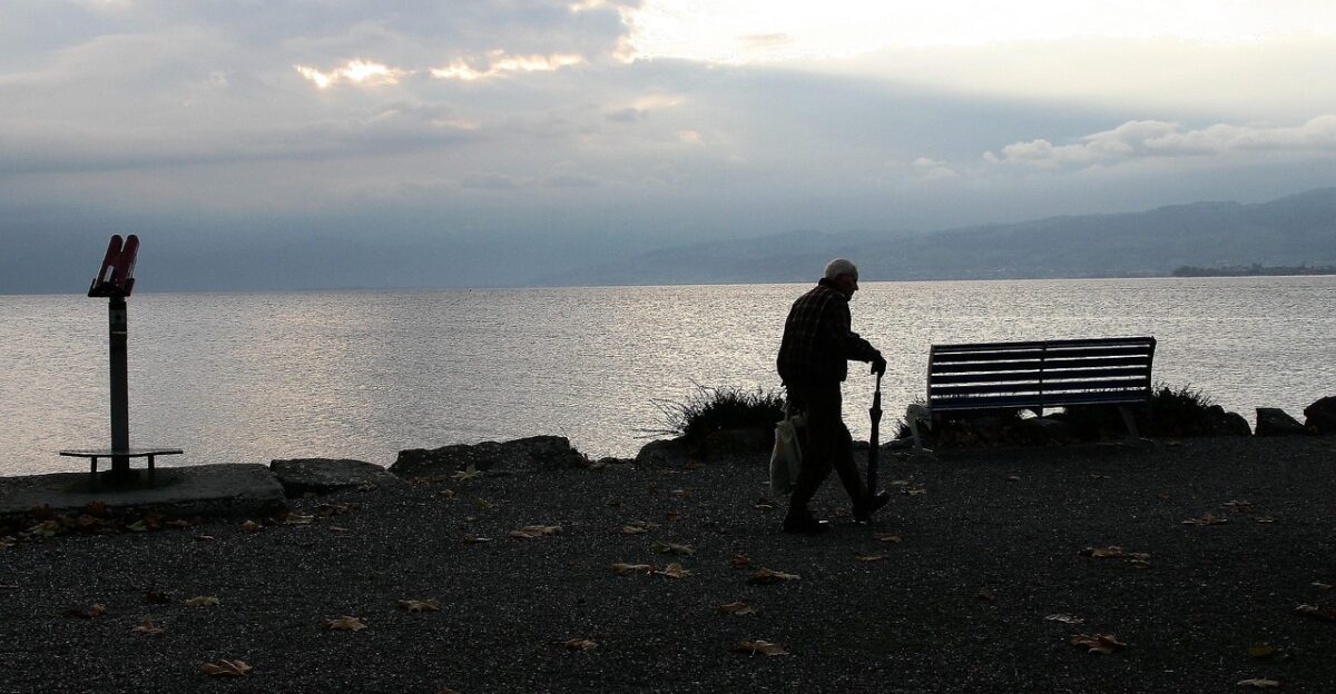 dawn morning sunrise senior older person lonely the horizon beach lake bodensee romanshorn in the morning walk cloudy shine water surface sad autumn panoramic landscape loneliness the coast outside stones peace of mind mood the rays silence view nature a person clouds the silhouette people color old beautiful a beautiful landscape sky environment figure after the rain the path panorama scenery pensioner senior aged one telescope