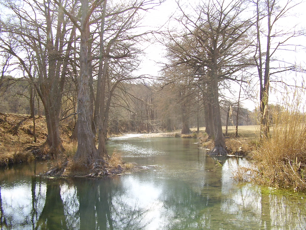 The Guadalupe River near Hunt Texas