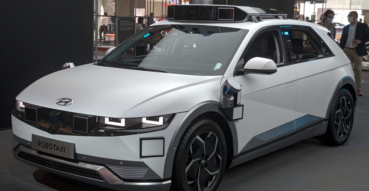 Hyundai Ioniq 5 Robotaxi at IAA 2021