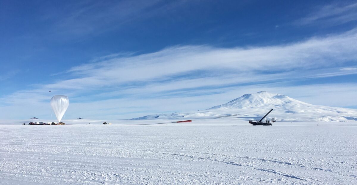 Balloons on Ice NASA Launches Antarctica Scientific Balloon