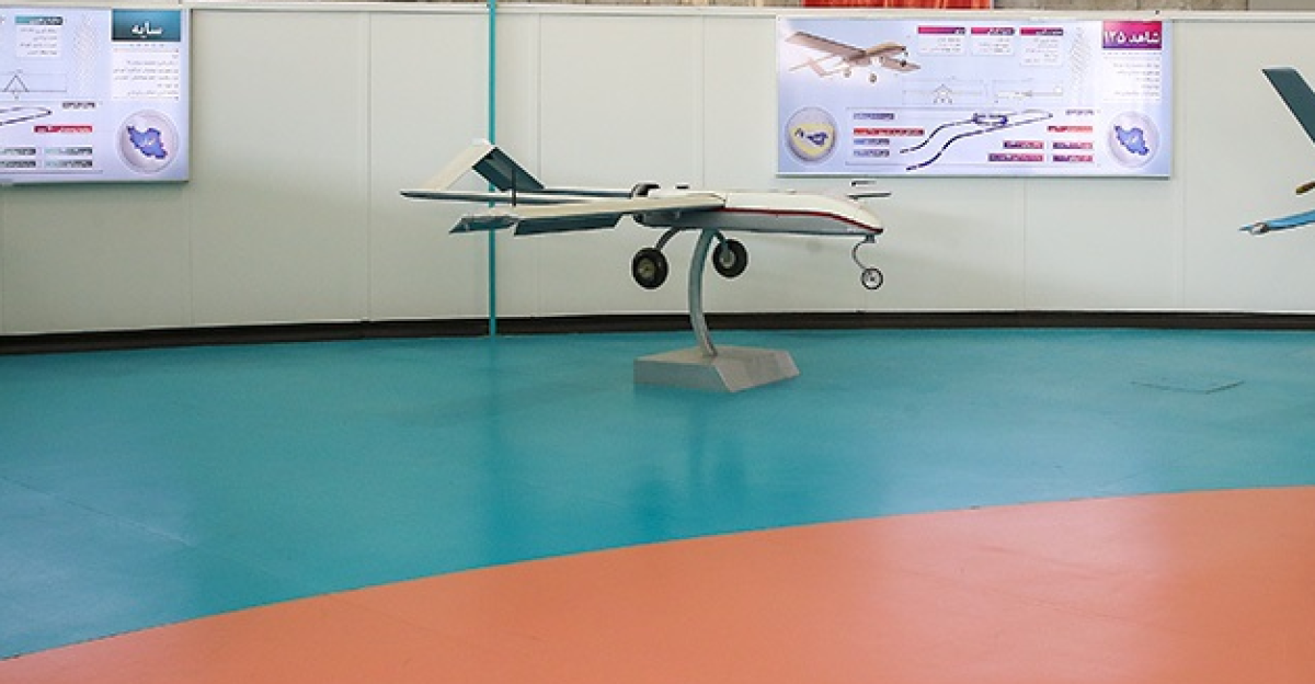 L to R: Sayeh, Shahed 125, Shahed-121