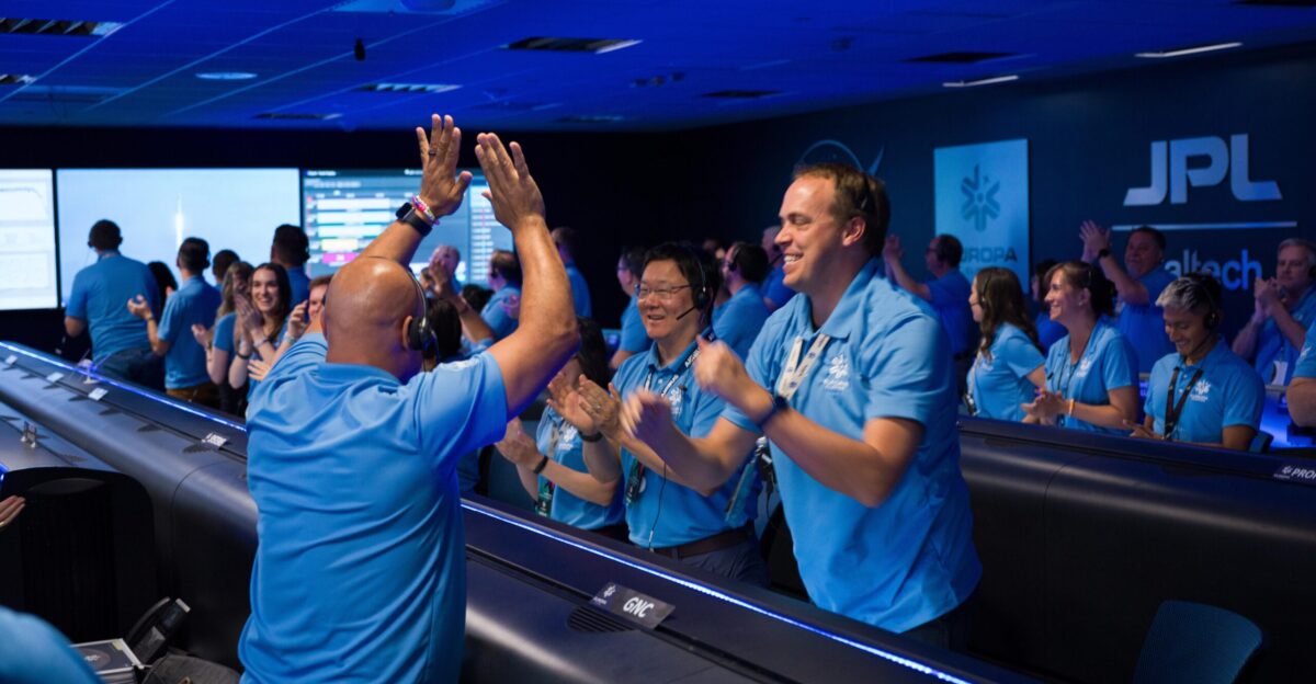 Europa Clipper Launch Team at JPL s Mission Control NASA Jet