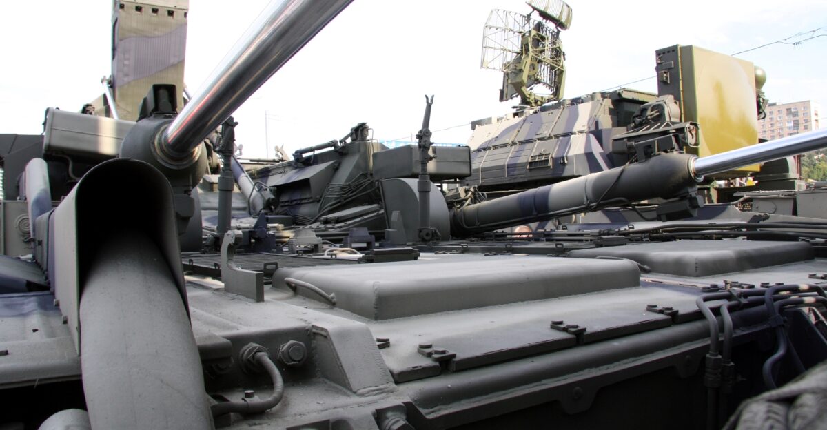 K81 S-300V launcher at IDELF-2008