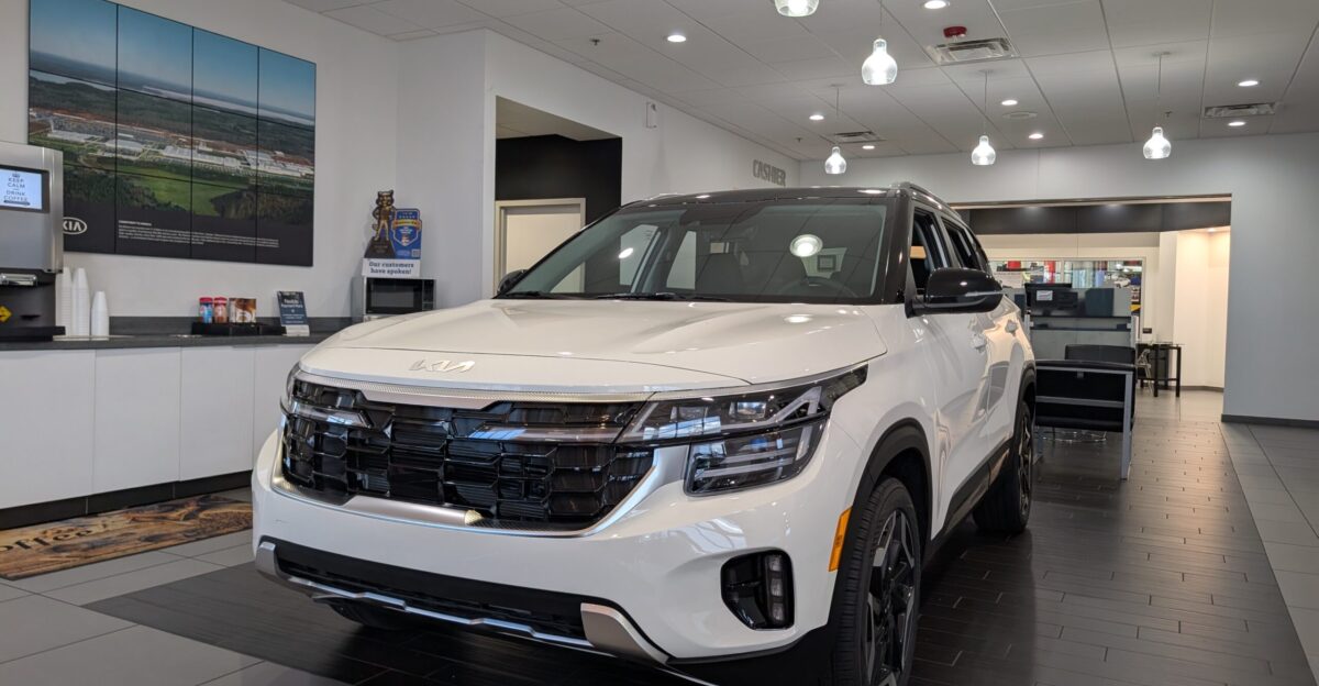 Kia Seltos at Boomer Kia in Oklahoma City Oklahoma USA