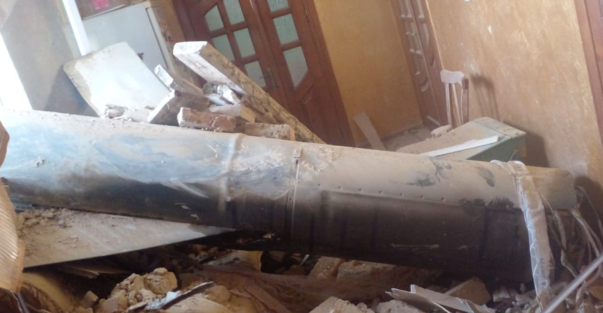 Missile which hit a house in Hrushka village of Ivano-Frankivsk Oblast of Ukraine Tlumach urban hromada during Russian missile attack on Ukraine on 29 December 2022 It was identified as Kh-555 without warhead source