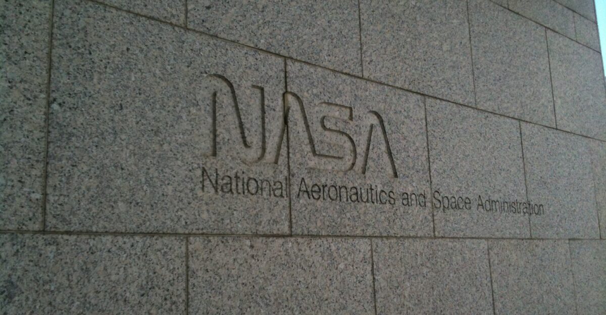 One of the few places where the old worm logo still appears